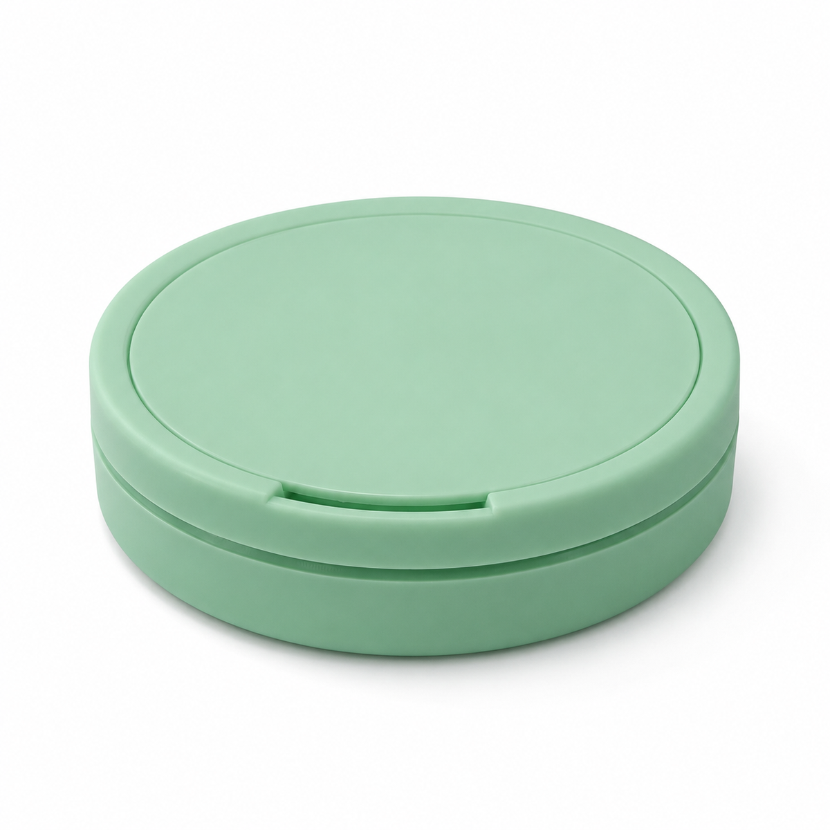 Short wide snus can